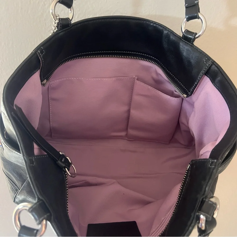 Coach Pleated Gallery East West Tote - Picture 11 of 12